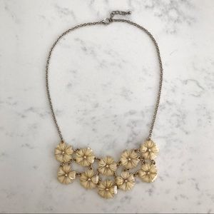 Forever 21 Floral Gem Necklace